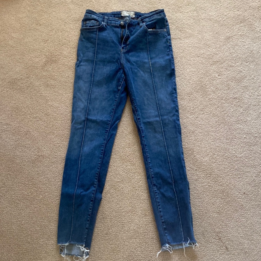 Free people high rise stretch jeans